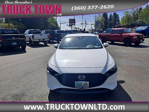 Snowflake White Pearl Mica 2021 Mazda Mazda3 FWD w/Select Package