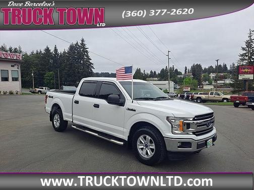White 2018 Ford F-150 XLT