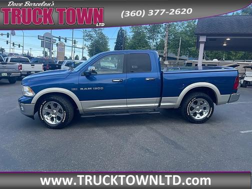 Blue/Silver 2011 Dodge Ram 1500 Laramie