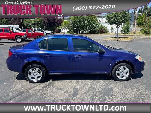 Blue 2007 Chevrolet Cobalt LS
