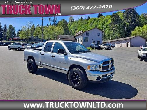 Bright Silver Metallic Clearcoat 2002 Dodge Ram 1500