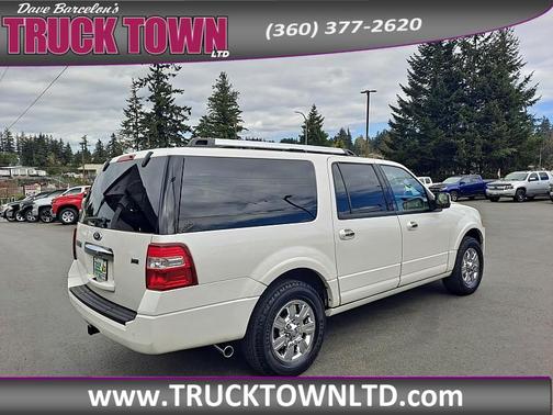 White Platinum Metallic Tri-Coat 2011 Ford Expedition EL Limited