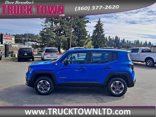 Sierra Blue 2015 Jeep Renegade Sport
