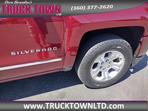 Siren Red Tintcoat 2017 Chevrolet Silverado 1500 LTZ