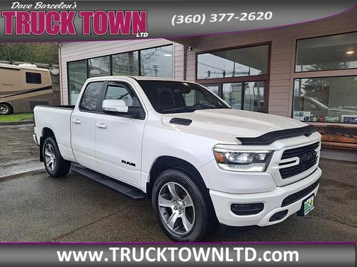 White 2020 RAM 1500 Rebel