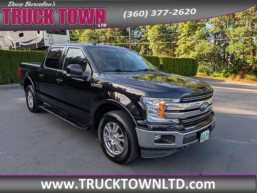 Agate Black Metallic 2020 Ford F-150 Lariat