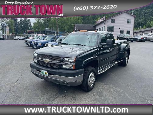 Gray 2003 Chevrolet Silverado 3500 LS