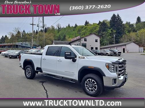 White 2022 GMC Sierra 3500 SLE