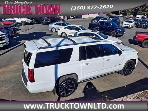 White 2016 Chevrolet Suburban LTZ