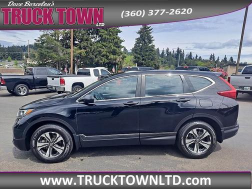 Crystal Black Pearl 2017 Honda CR-V LX