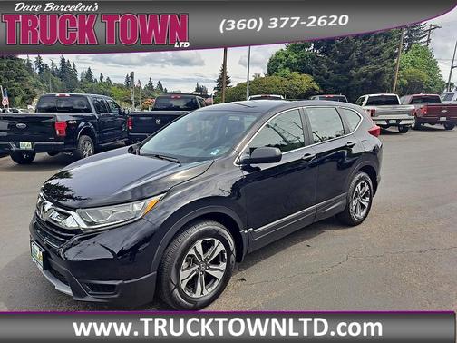 Crystal Black Pearl 2017 Honda CR-V LX