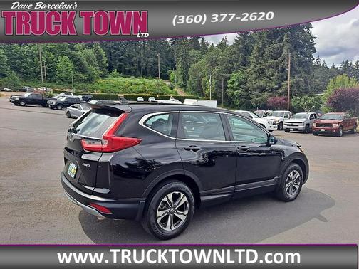 Crystal Black Pearl 2017 Honda CR-V LX