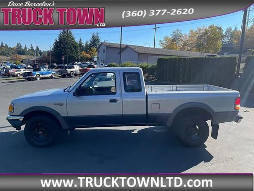 Silver 1994 Ford Ranger XLT SuperCab
