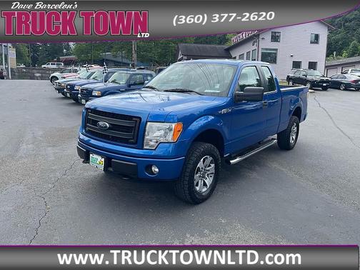 Blue 2014 Ford F-150 STX