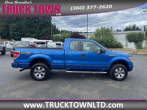 Blue 2014 Ford F-150 STX