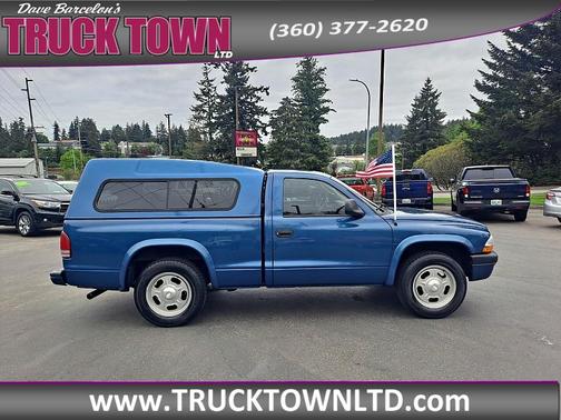 Blue 2003 Dodge Dakota Sport