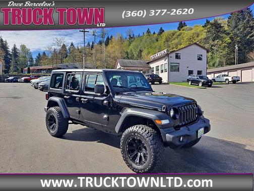 Black Clearcoat 2019 Jeep Wrangler Unlimited Sport