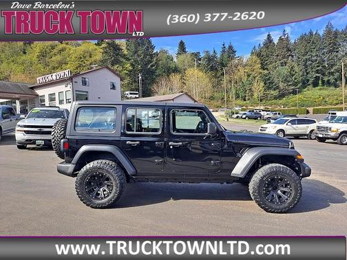 Black Clearcoat 2019 Jeep Wrangler Unlimited Sport