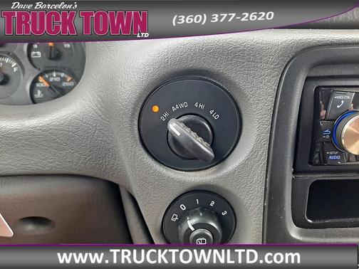 Blue 2004 Chevrolet Trailblazer LT