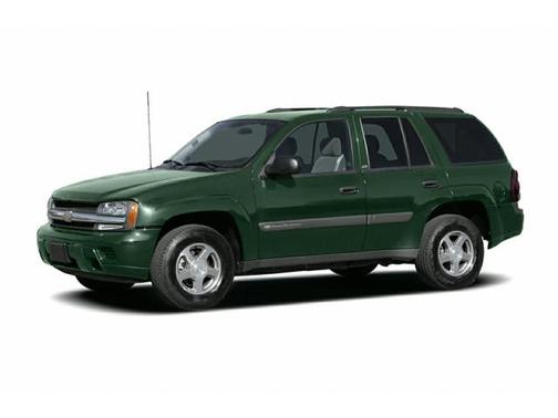 Blue 2004 Chevrolet Trailblazer LT