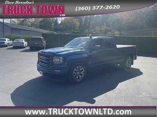 Blue 2018 GMC Sierra 1500 SLT