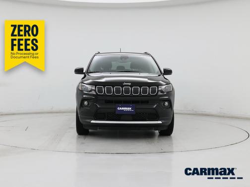 Black 2022 Jeep Compass Limited