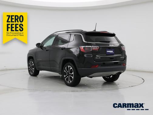 Black 2022 Jeep Compass Limited