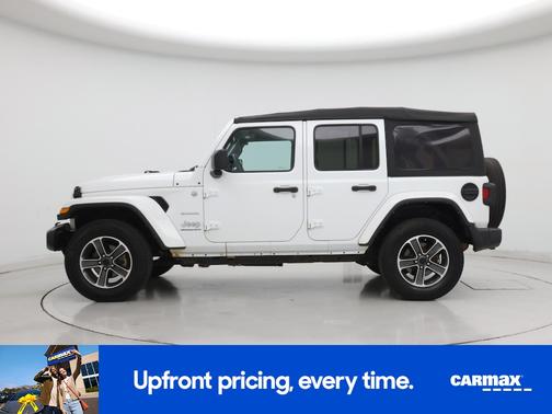 White 2023 Jeep Wrangler Unlimited Sahara