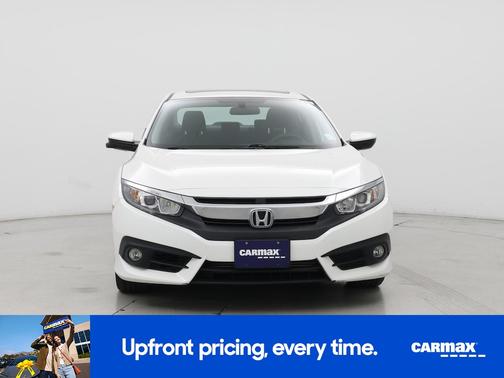 White 2017 Honda Civic EX-T
