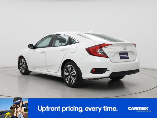 White 2017 Honda Civic EX-T