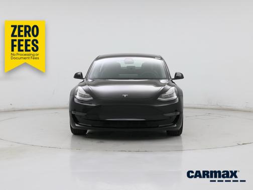 Black 2021 Tesla Model 3 Standard Range Plus