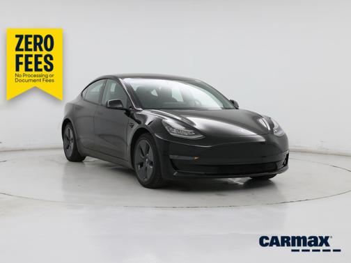 Black 2021 Tesla Model 3 Standard Range Plus