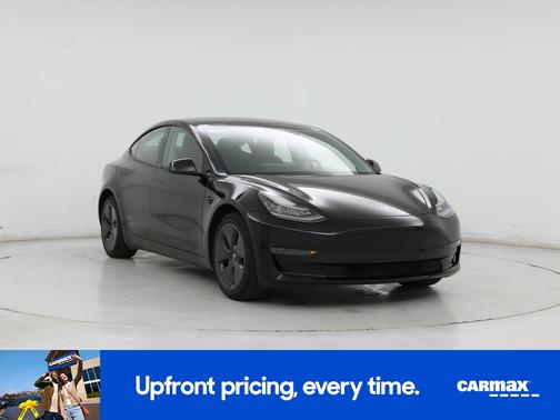 Black 2021 Tesla Model 3 Standard Range Plus
