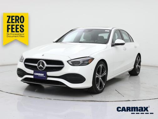 White 2025 Mercedes-Benz C-Class