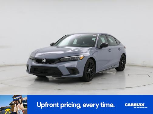 Gray 2022 Honda Civic Sport