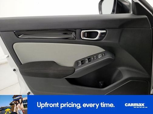 White 2025 Honda Civic Hybrid Sport
