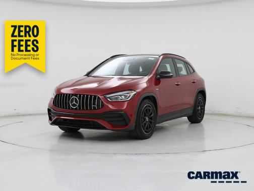 Red 2022 Mercedes-Benz AMG GLA 35