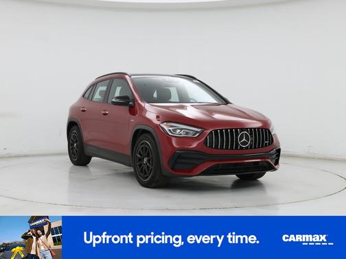 Red 2022 Mercedes-Benz AMG GLA 35