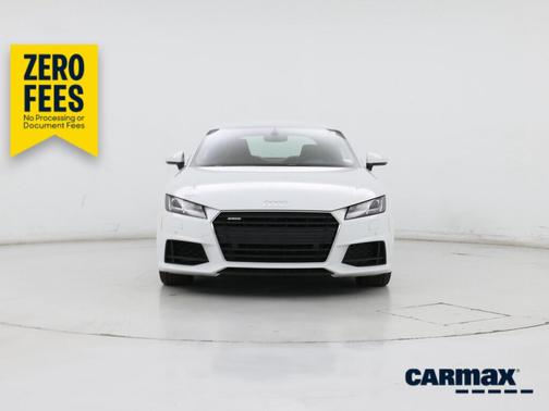 White 2022 Audi TT