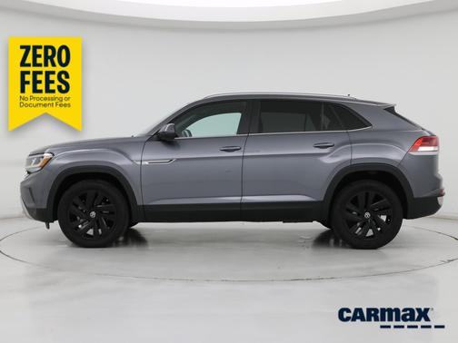 Gray 2021 Volkswagen Atlas Cross Sport SE w/Tech