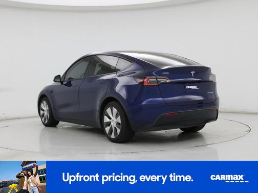 Blue 2021 Tesla Model Y Long Range