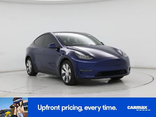 Blue 2021 Tesla Model Y Long Range