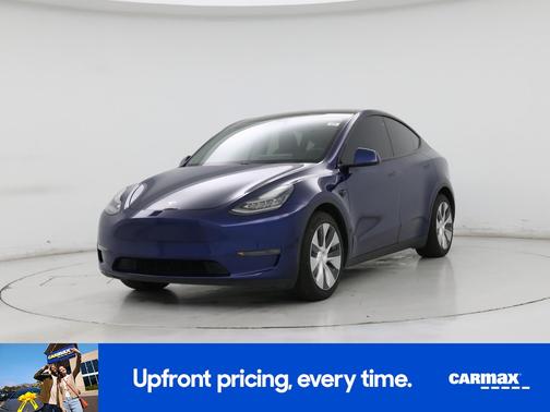Blue 2021 Tesla Model Y Long Range