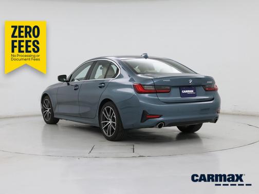 Blue 2019 BMW 330 I