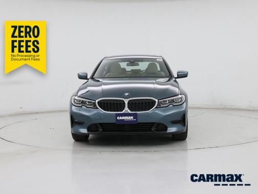 Blue 2019 BMW 330 I