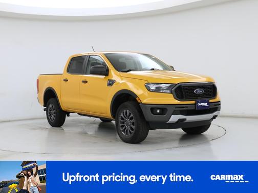 Orange 2021 Ford Ranger XLT
