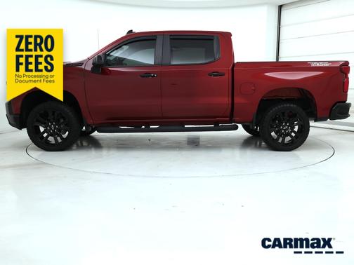 Red 2021 Chevrolet Silverado 1500 LT Trail Boss