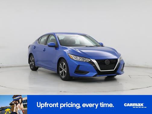 Blue 2022 Nissan Sentra SV