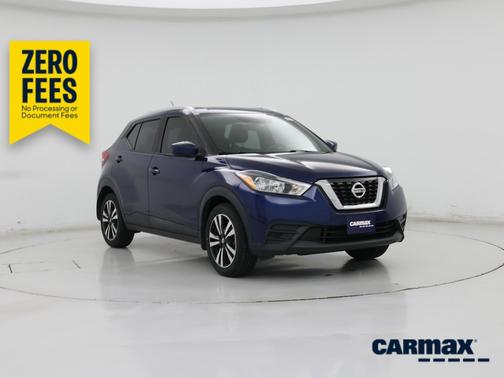 Blue 2018 Nissan Kicks SV