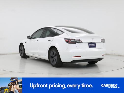 White 2021 Tesla Model 3 Standard Range Plus